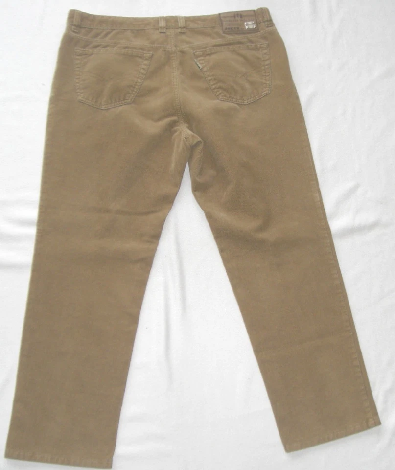 Joker Hombre Pantalones de Pana W40 L30 Harlem Walker 40-30 Estado (Como) Nuevo - Imagen 4 de 4