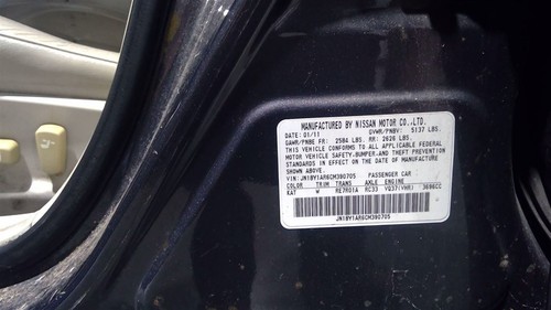 Infiniti M37x 2012 Chassis ECM Body Control BCM Main Thru 4/11 Fits 11-12 INFINI - Picture 8 of 11