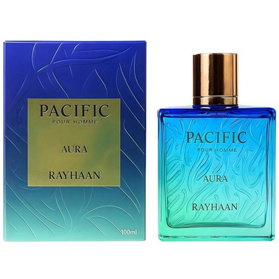 Rayhaan Pacific Aura Eau de Parfum for Men 3.4 oz/ 100 ml