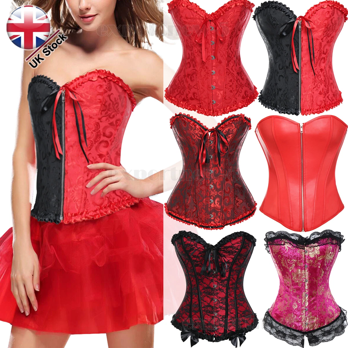 トップス theredthread S burlesque corset THEREDTHREAD】S burlesque corset