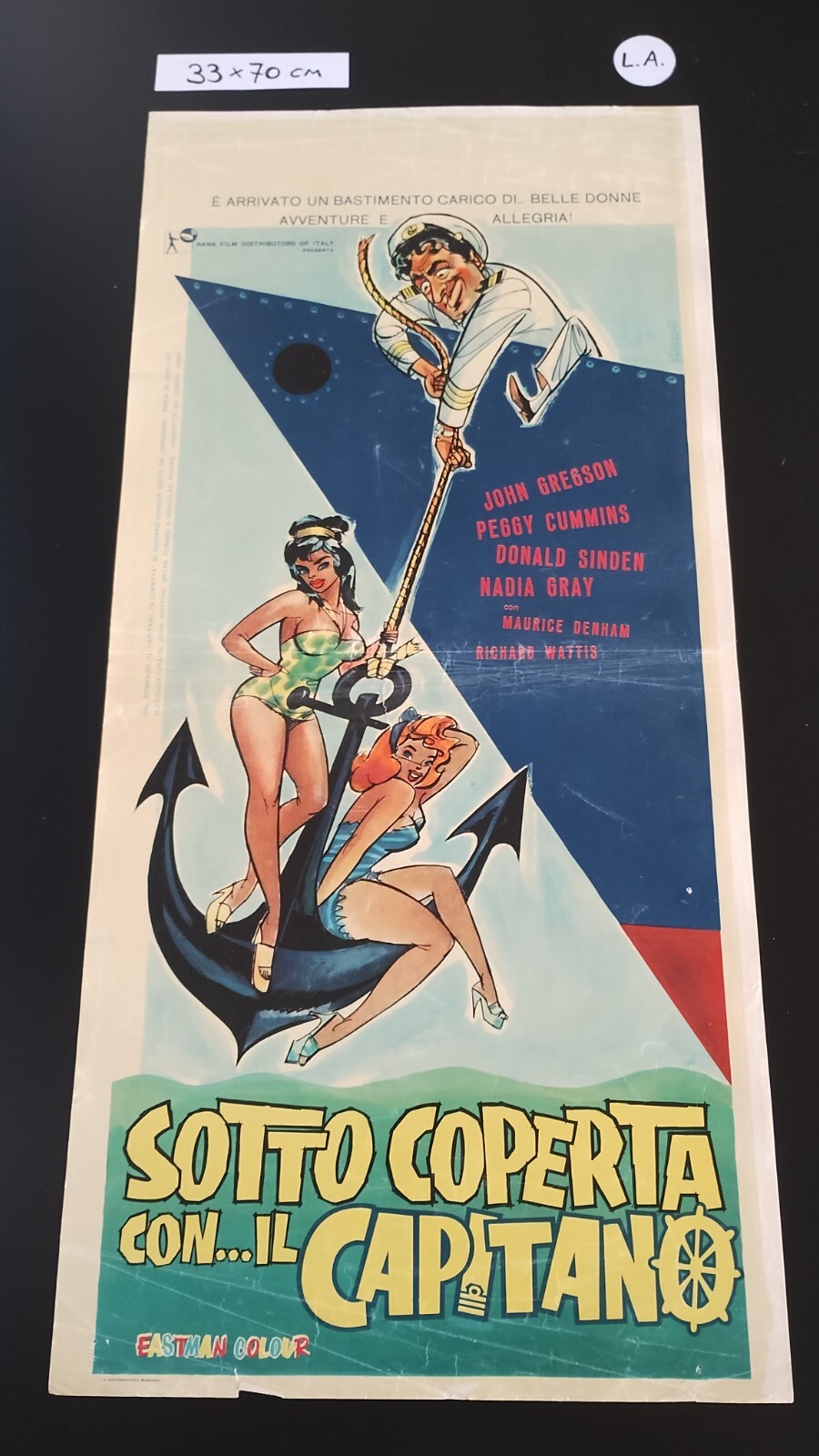 Locandina di Sotto coperta con il capitano (1959)