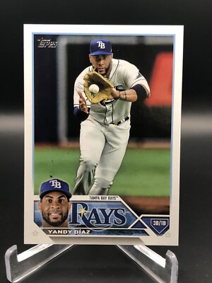 2023 Topps Series 1 YANDY DIAZ Advanced Stats Parallel /300 #227 TB Rays