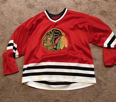 Men's Chicago Blackhawks Red Home Jersey XL CCM