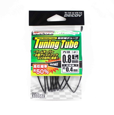 Decoy T 4 Heat Shrink Tube Black Size 0 8 Mm 35 Ebay