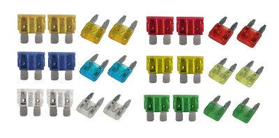 For vauxhall Astra H 04- CAR BLADE FUSE REPLACEMENT KIT 5 10 15 20 25 30 AMP