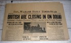 Wabash, IN Daily Times-Star, Oct. 12, 1918 - British Closing in on Dounai