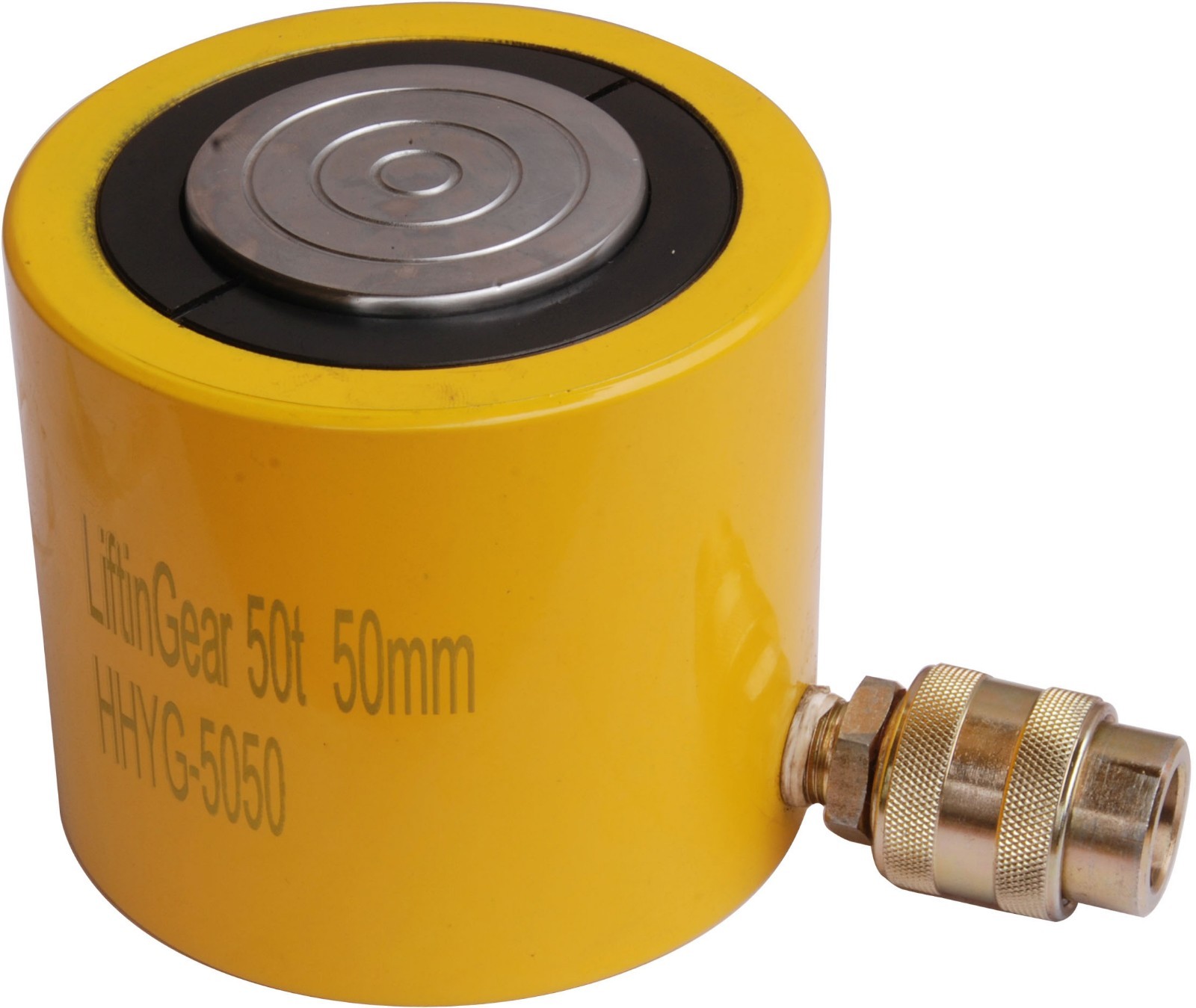 100 tonne 50mm Stroke Hydraulic Cylinder Lifting Jack Ram 12 Month Warranty