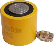 100 tonne 50mm Stroke Hydraulic Cylinder Lifting Jack Ram 12 Month Warranty