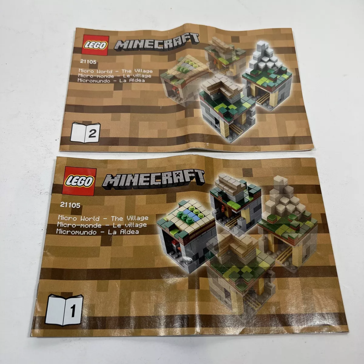 La aldea lego minecraft sale