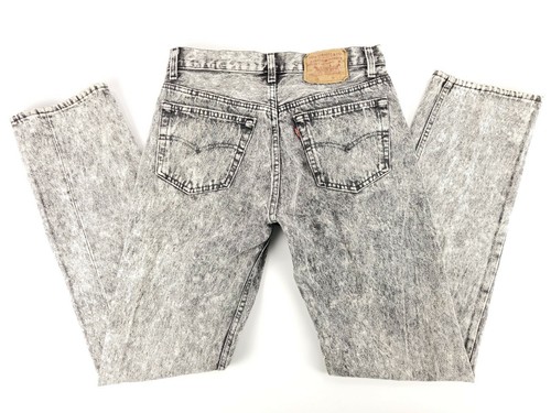 Levis 501xx Vtg Acid Wash Button-Fly 