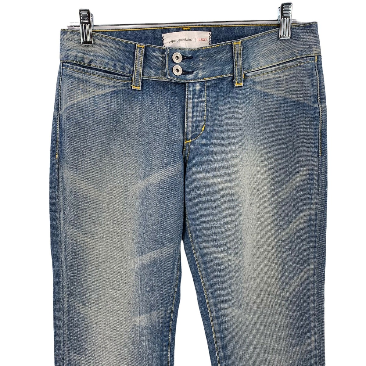 【DISCERNMENT】GY Full Banding Summer Linen Denim Pants Cotton Linen Denim Pants – La Garçonne