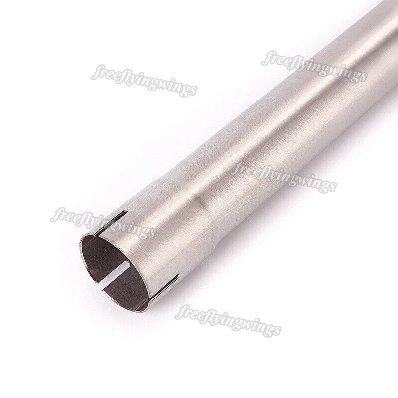 Motorcycle Exhaust Mid Link Pipe Slip-on Escape For Yamaha FZ6 FAZER FZ6 2007-11 Foto 2 de 4