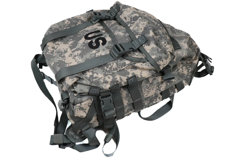 Sistema de conjunto de fusileros del ejército de Estados Unidos ACU UCP camuflaje Molle paquete de asalto bolsas chalecos FLC Foto 4 de 4