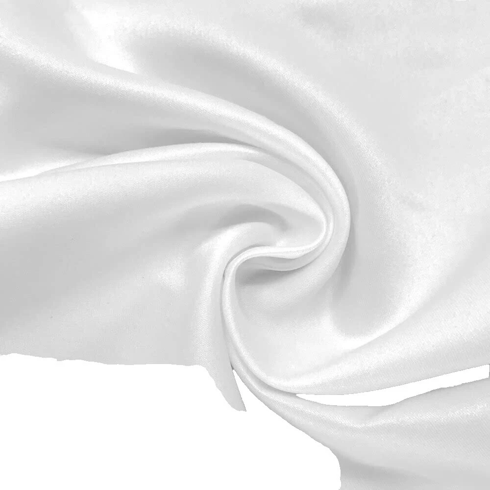 Satin Crafts White Craft Fabrics