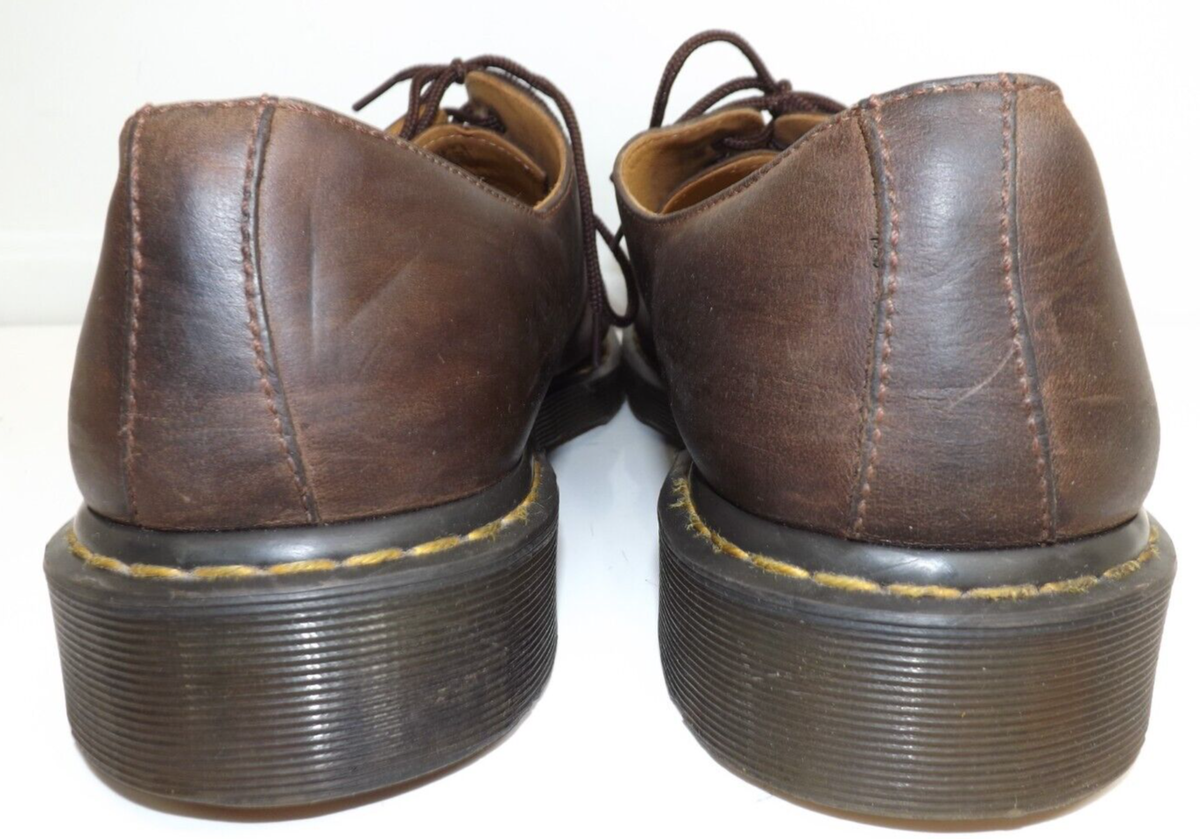 Dr. Martens DORIAN brown leather laced oxfords - Men\'s size 13 Vintage 1970s men main image 3