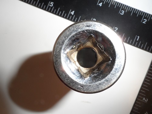CRAFTSMAN 1/2" DRIVE 7/8" DEEP SOCKET 12 POINT 47528 S-AD SERIES - Foto 5 di 5