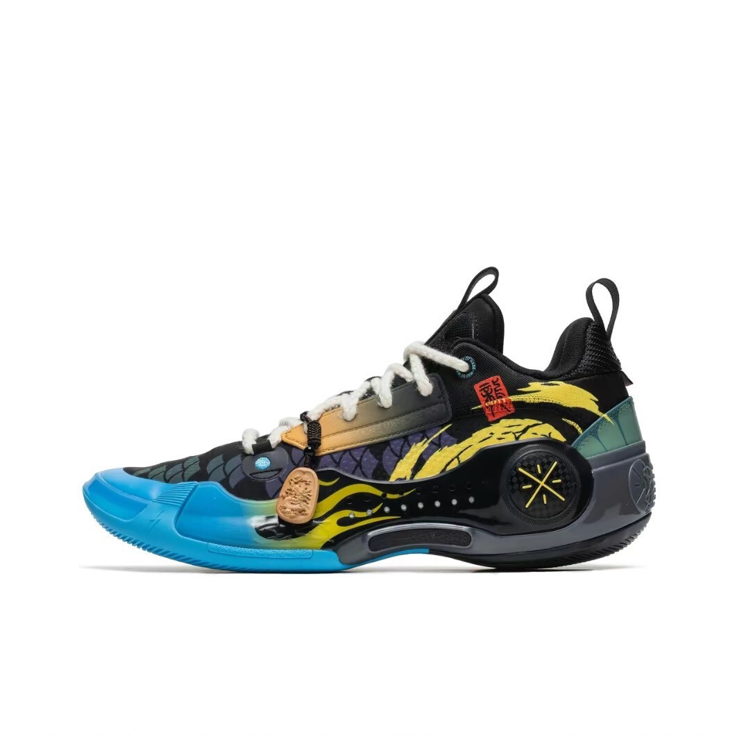 WAY OF WADE 10 ブラックドラゴンUS10.5 Li-NING Li-Ning Way of Wade 10 Black Dragon Men's - ABAS075-7 - US