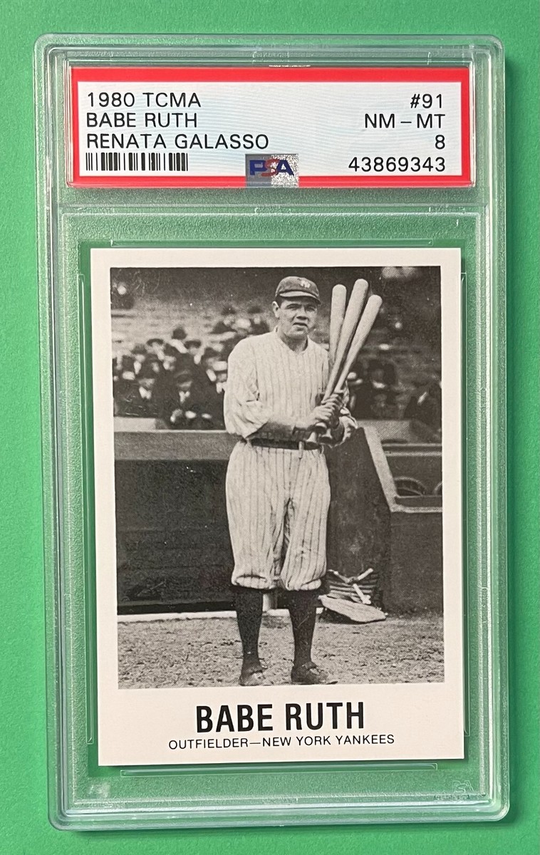 1980 TCMA BABE RUTH RENATA GALASSO #91 PSA 8 NM-MT YANKEES | eBay