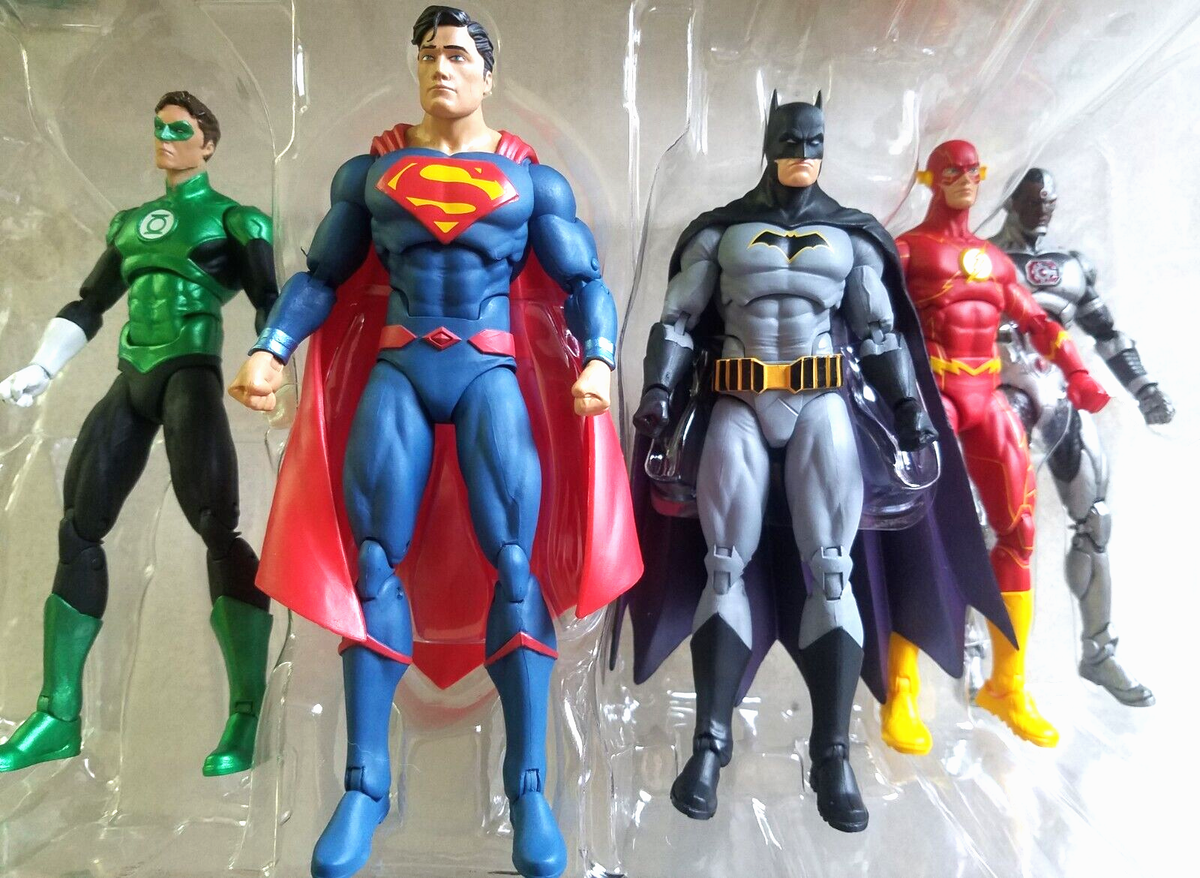 DC Collectibles DC Icons JL 7-Pk Green Lantern Superman Batman