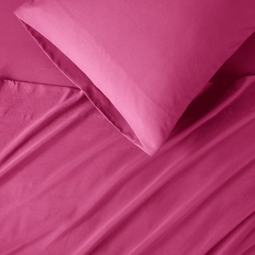 4 Pc Microfiber Soft Smooth Touch Bedding Sheet Set Wrinkle free for All Season - Picture 55 of 108