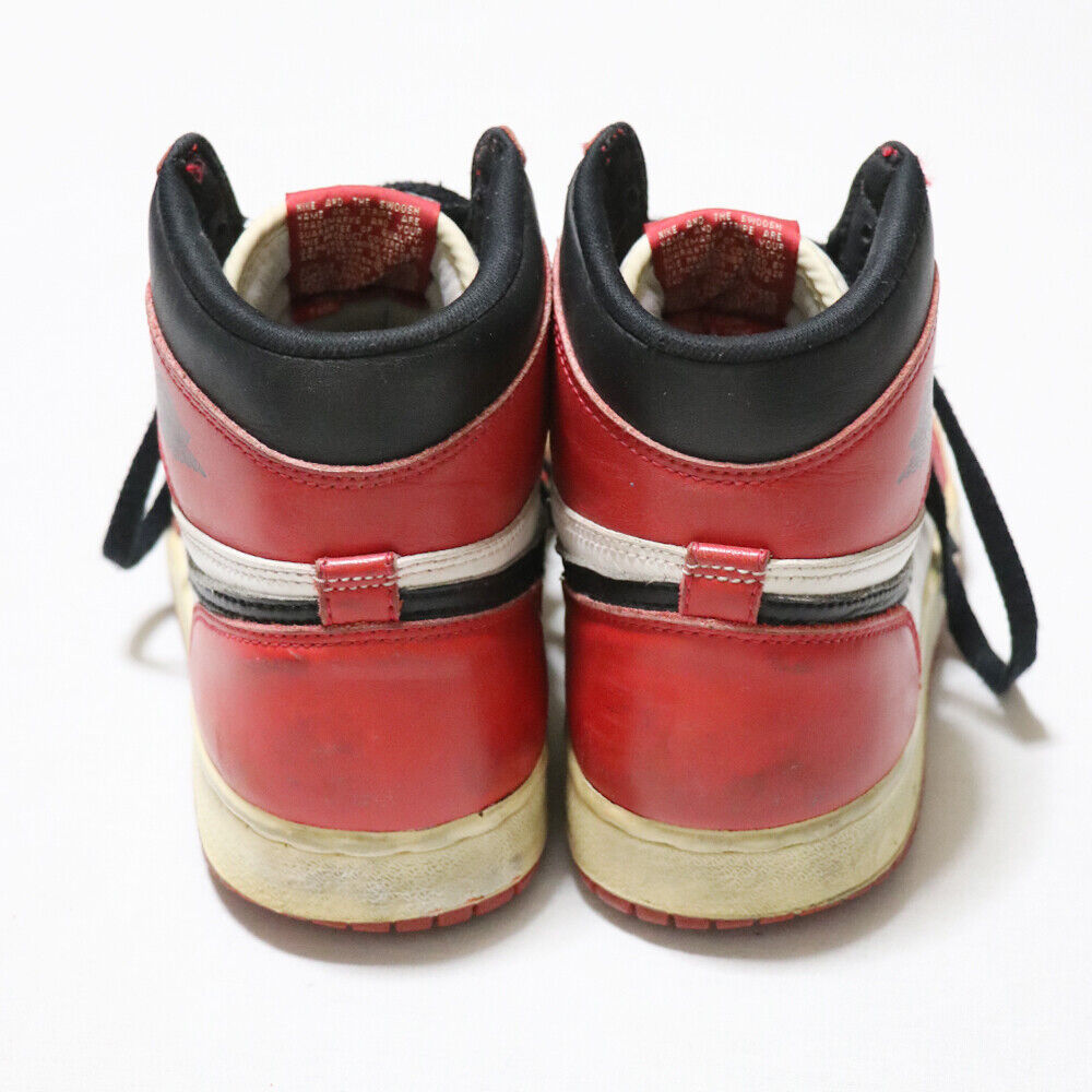 NIKE AIR JORDAN 1 Chicago White x Red x Black US8.5 Made in NIKE AIR JORDAN 1 Chicago White x Red x Black US8.5 Made in