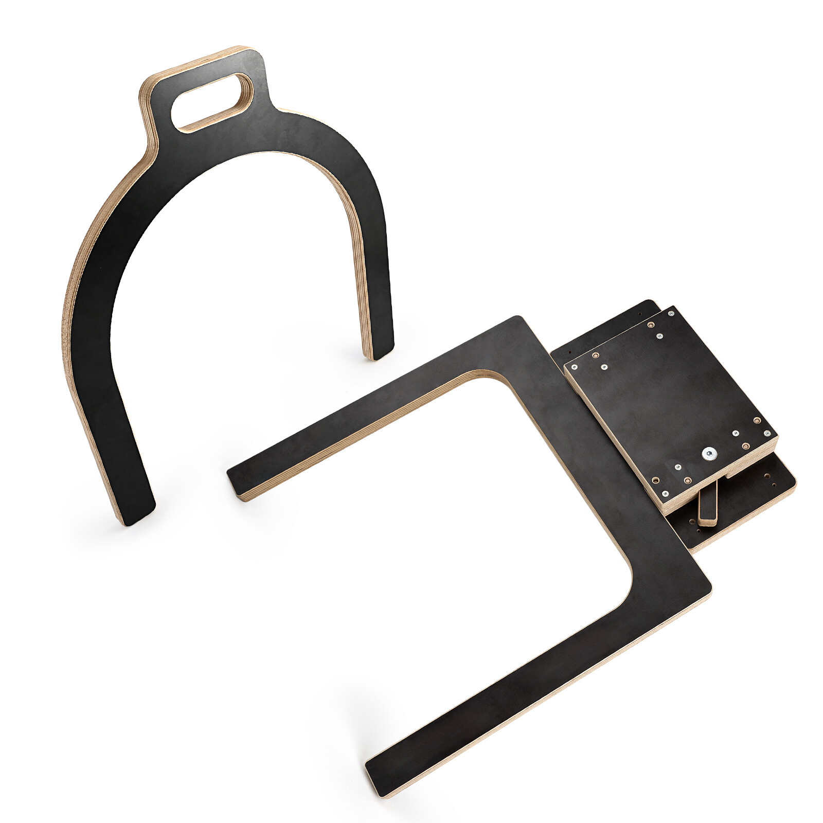 15in U-Shape Wood Mirror Wrap Tool for Vinyl Bumper Car Application USA-image