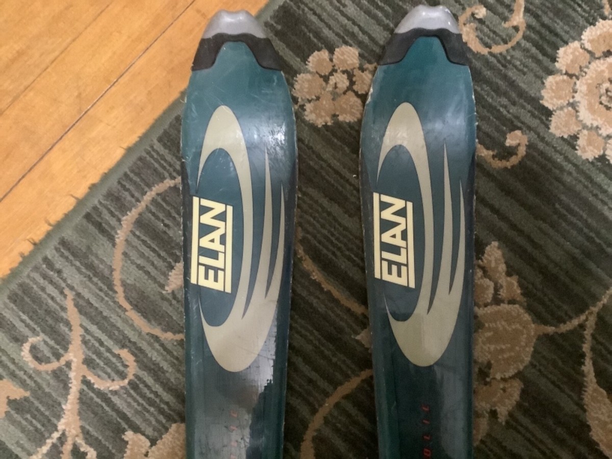 Elan Parabolic SCX Cap 163Cm Skis W/ Rossignol 60fd Bindings