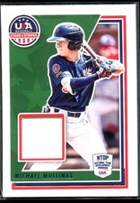 2022 Panini USA Baseball Michael Mullinax #USAM-MM Patch Georgia