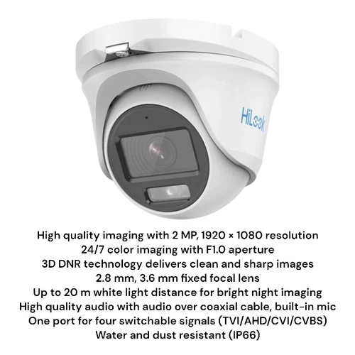HIKVISION HILOOK 4 CH 2MP FULL HD DVR 1080P CCTV SYSTEM KIT AHD REMOTE VIEW Uk - Picture 5 of 23