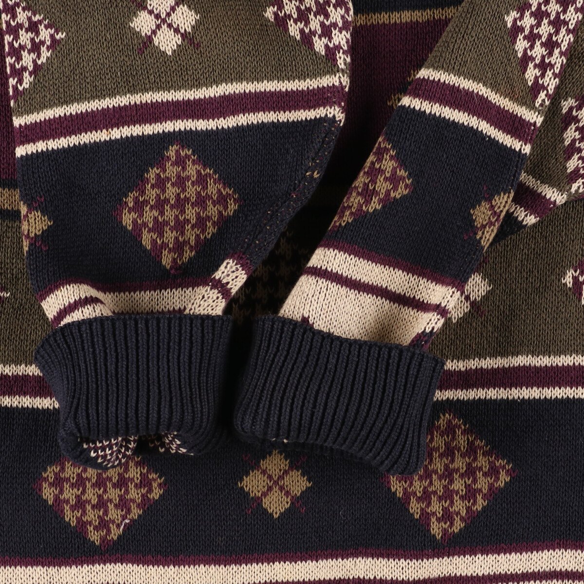 ジャケット・アウター AUTHENTIC series - neck string jumper Textured Full-Zip Mock-Neck Sweater | Nautica