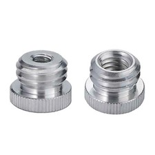 1/4" F to 5/8" M 3/8 F to 5/8 M Screw Adapter For Tripod Laser Level Adapter M