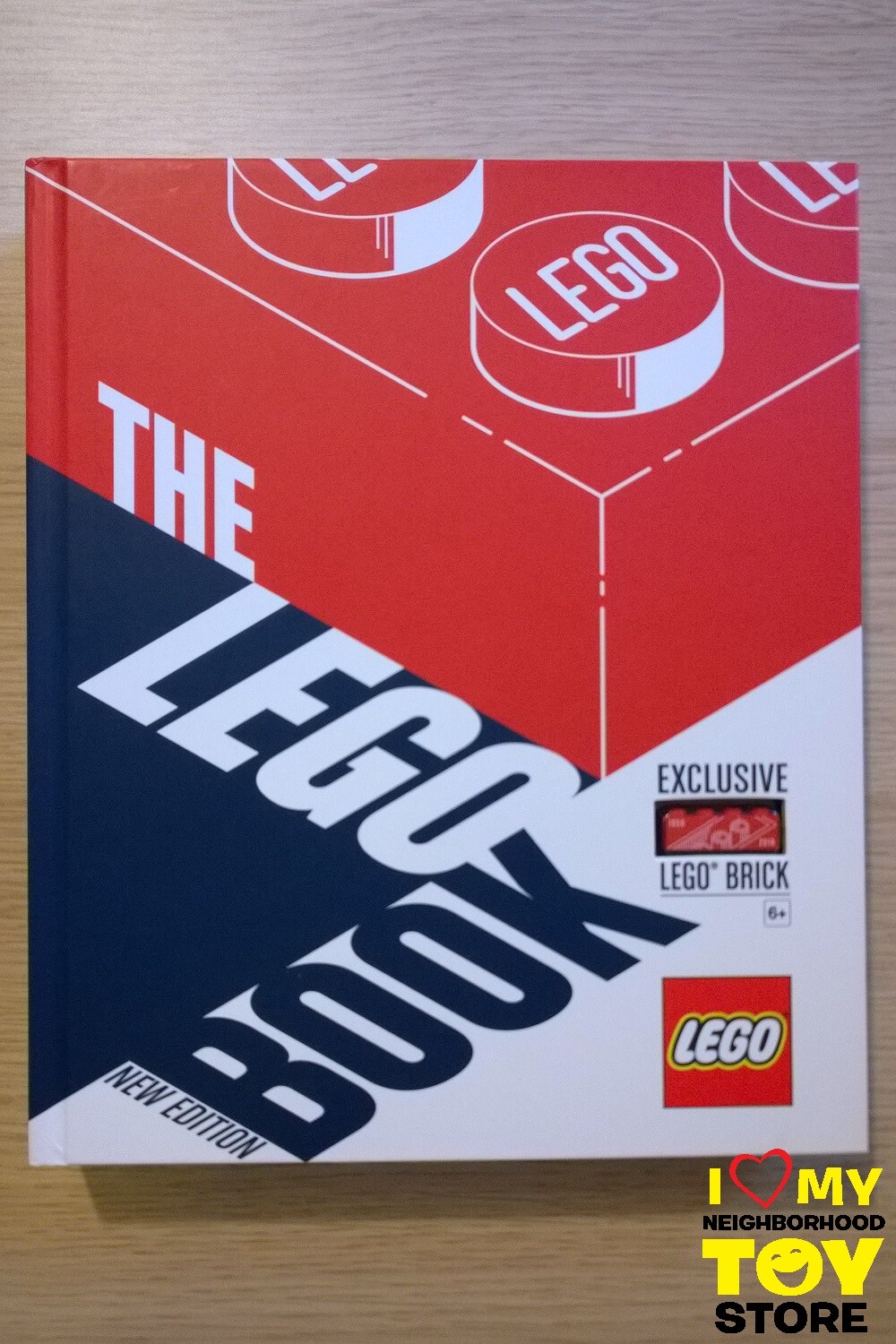 IN STOCK - DK BOOK THE LEGO® BOOK NEW ED. EXCLUSIVE PRINTED BRICK (2018) - NEW