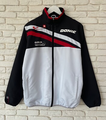 Switzerland Table Tennis Team Pro Jacket Donic Men's Size S