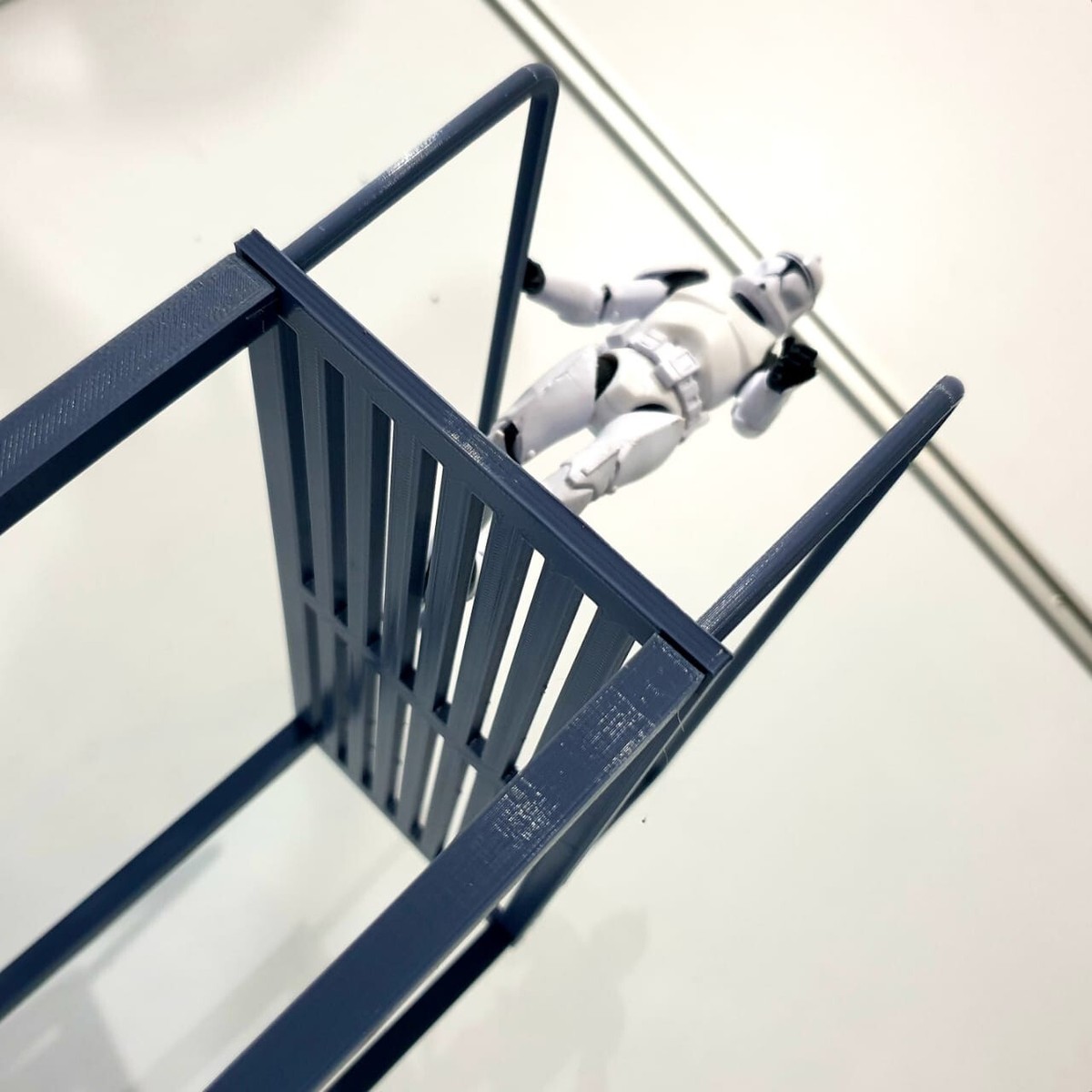 置物 catwalk CUSTOM CATWALK WALKWAY RAILING WITH LEGS FOR 1:12 figure 6