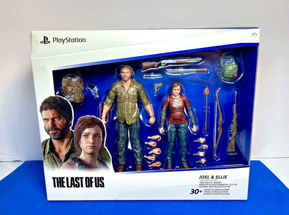 2024 PlayStation The Last of Us - JOEL & ELLIE 2-Pack 6in