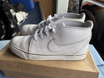 Nike Toki ND White 385444-102 Size 8.5 Casual Leather Sneaker