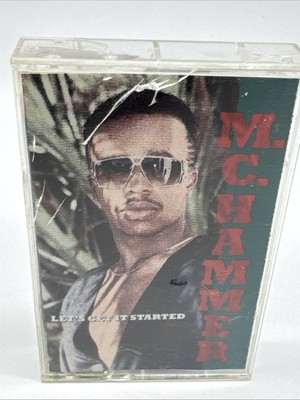 MC Hammer - Let's Get It Started (Cassette, 1988) (MAJOR LABEL DEBUT ALBUM)