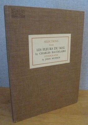 Les Fleurs Du Mal  1967 Signed JOHN MUINCH -  IMPRESSIONS GALLERY BOSTON