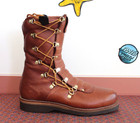 Vintage New Field & Stream Men's Lined High Winter Biker Boots, Size 9 D USA.