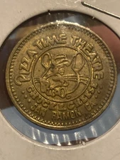 Vintage 1980 Chuck E. Cheese Token Pizza Time Theater San Ramon CA - Lot #119-19