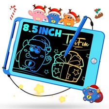 LCD Writing Tablet Kids Doodle Board Reusable Drawing Pad Blue