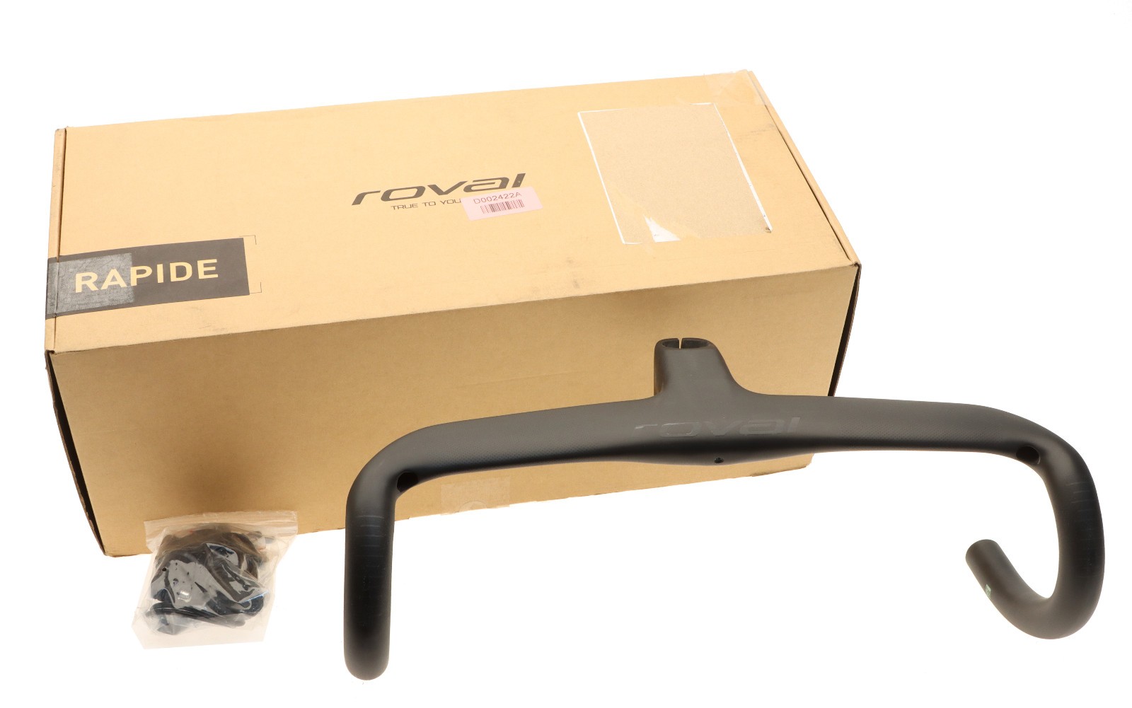 Roval Rapide Cockpit Carbon HandlebarStem 38cm x 90mm Bar Open Box Takeoff 115690₽