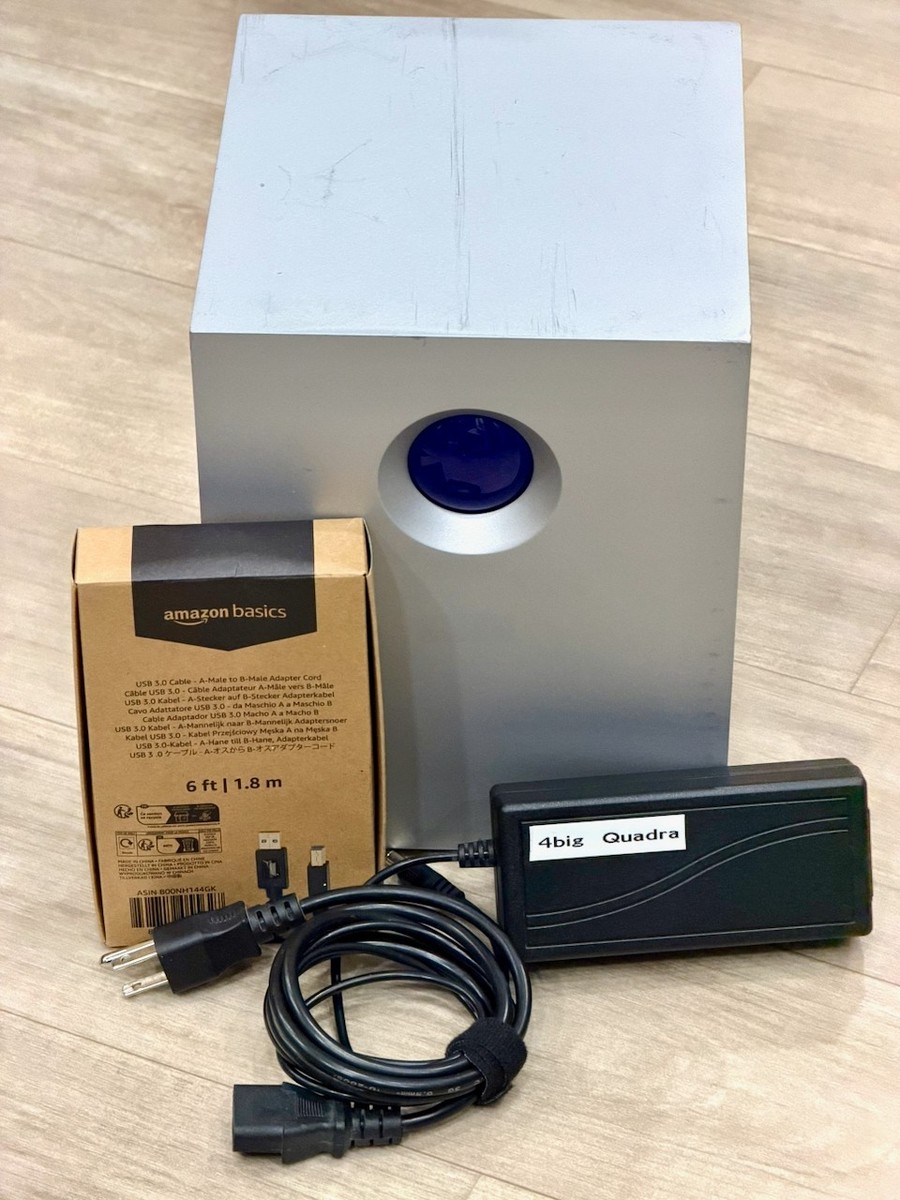 LaCie 4big Quadra V3 Empty RAID Hard Drive Enclosure USB 3.0 FW800