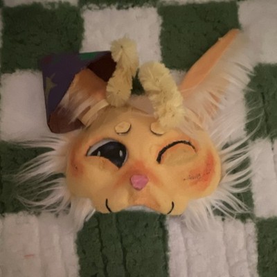 renovator party noob!Fluffy Ears, Winking Face, Handmade cat mask 