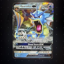Gyarados GX - 18/111 -Holo Ultra Rare - Crimson Invasion Pokemon Card - LP