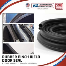 20ft 6m Auto Rubber Seal Weather Strip Door Window Lock Trunk Hood Edge Trim