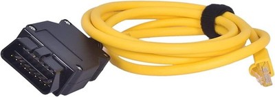 Ethernet enet obd2 Kabel rj45 E-SYS Adapter f Series 2M Compatible BMW