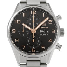 TAG HEUER Carrera Caliber 16 Chronograph Day-Date CV2A1AB.BA0738 black WATCH... 6