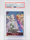 NAFELTARI VIVI 2023 ONE PIECE PRE-RELEASE WINNER PROMO #ST01-009 PSA 10 Q5600