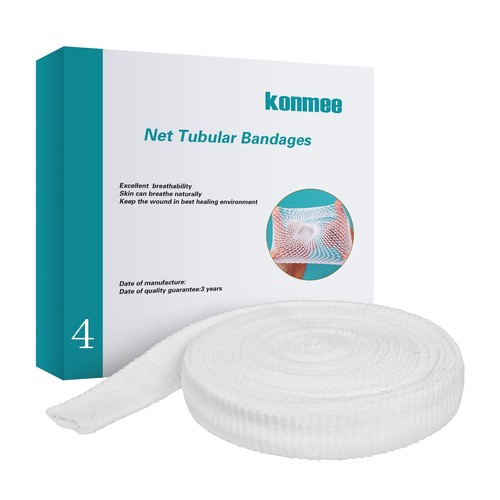 Tubular Bandage Elastic Net Wound Dressing Elastic Dressing Retainer Tubular ...